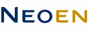 Logo of Neoen, an independent producer of renewable energy specializing in solar, wind, and battery storage projects, committed to delivering sustainable energy solutions and advancing the global energy transition.