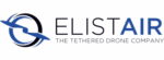 Elistair logo - Innovative tethered drone technology for surveillance and security solutions.